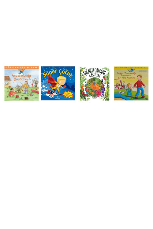 Anaokulunda Sonbahar - Eğlenceli Bilim + 3 Kitap (Set)