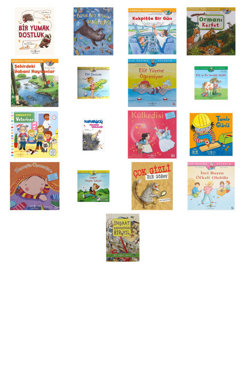 Bir Yumak Dostluk + 16 Kitap (Set)