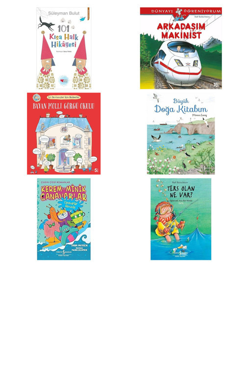 101 Kısa Halk Hikayesi + 5 Kitap (Set)