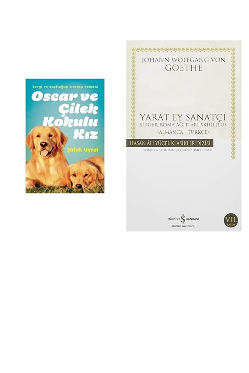 Oscar Ve Çilek Kokulu Kız + 1 Kitap Daha (Set)