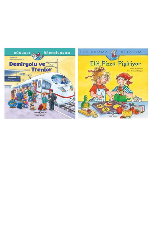 Dünyayı Öğreniyorum – Demiryolu Ve Trenler + 1 Kitap (Set)