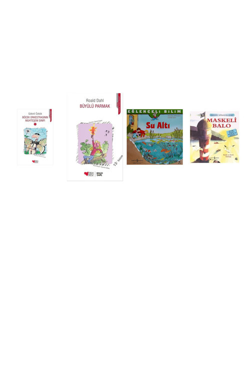 Böcek Orkestrasının Muhteşem Sınıfı - 1 + 3 Kitap (Set)