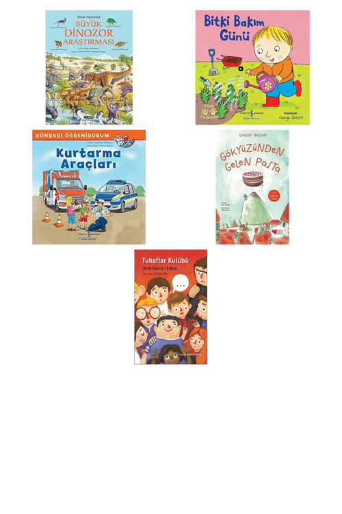Büyük Dinozor Araştırması + 4 Kitap (Set)