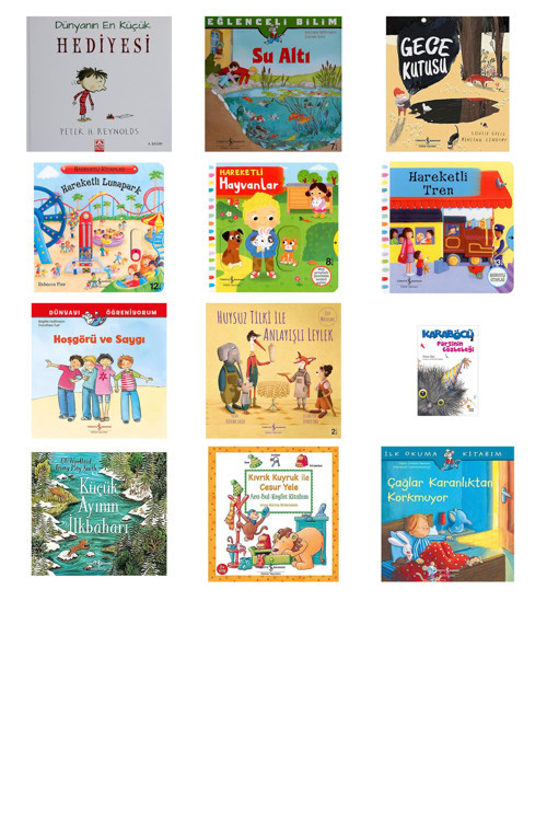 Dünyanın En Küçük Hediyesi + 11 Kitap (Set)