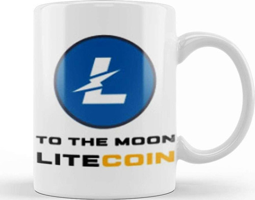 Litecoin To The Moon Logo