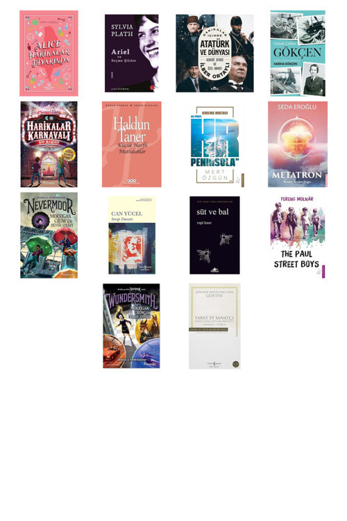 Alice Harikalar Diyarında + 13 Kitap Daha (Set)