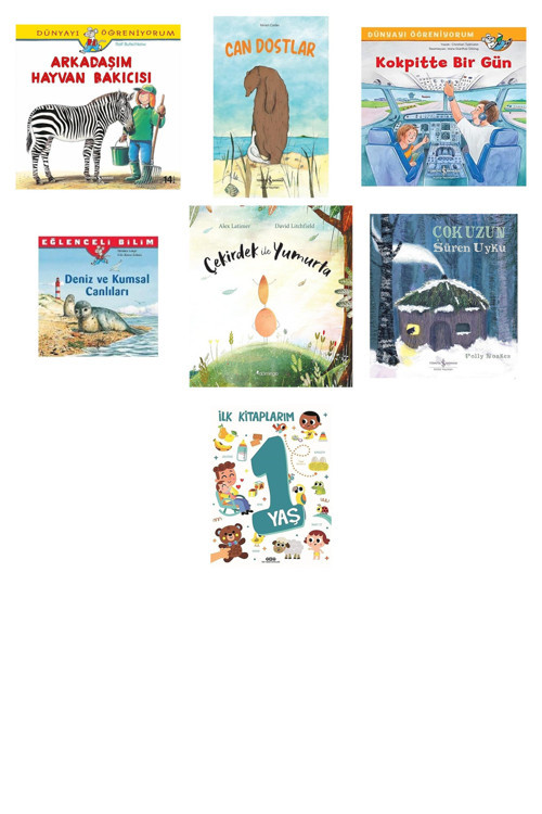 Arkadaşım Hayvan Bakıcısı + 6 Kitap (Set)