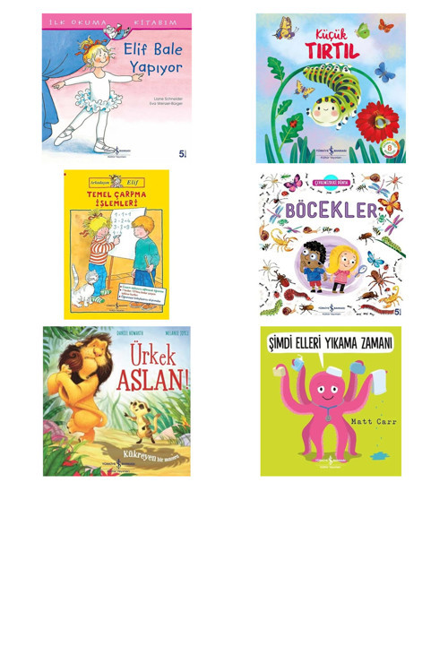 Elif Bale Yapıyor + 5 Kitap (Set)