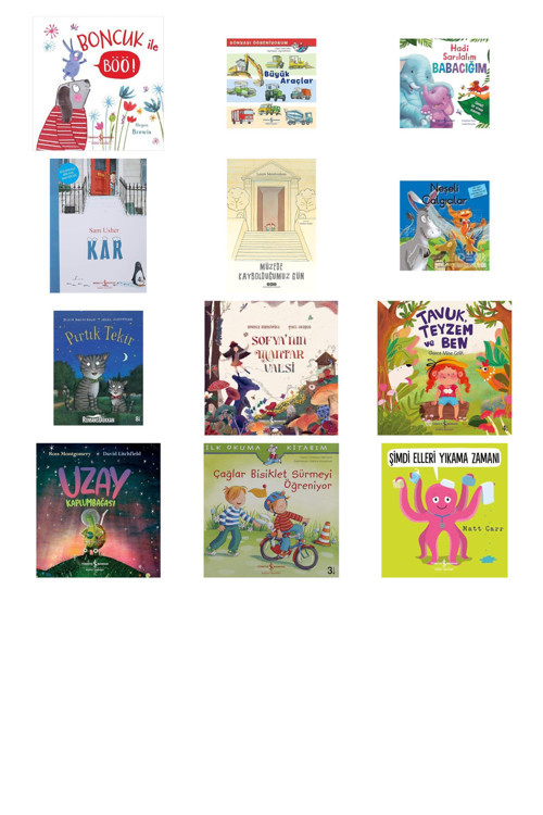 Boncuk İle Böö!: Henry And Boo + 11 Kitap (Set)
