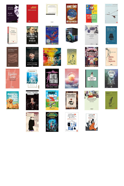 Ariel Ve Seçme Şiirler + 33 Kitap Daha (Set)