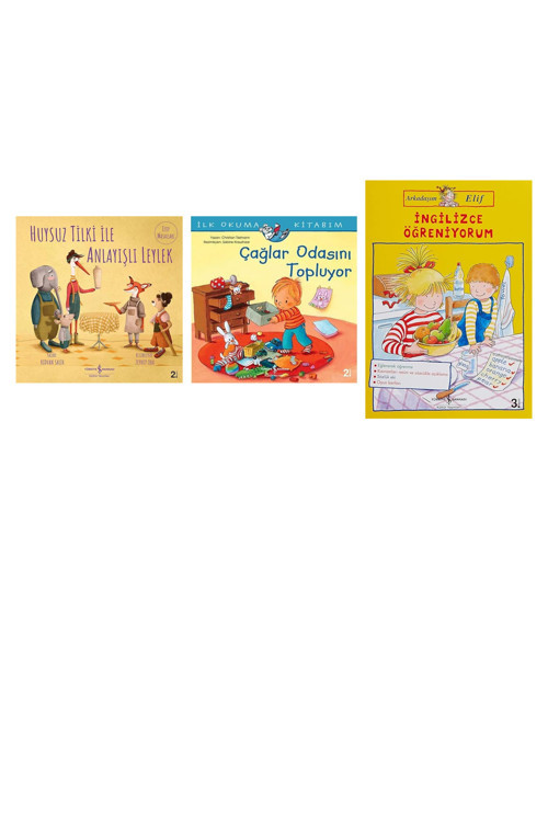 Huysuz Tilki İle Anlayışlı Leylek + 2 Kitap (Set)