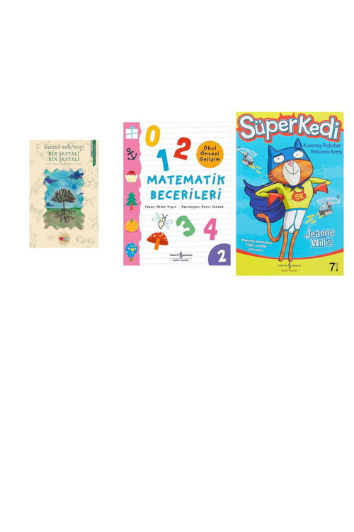 Bir Şeftali Bin Şeftali + 2 Kitap (Set)