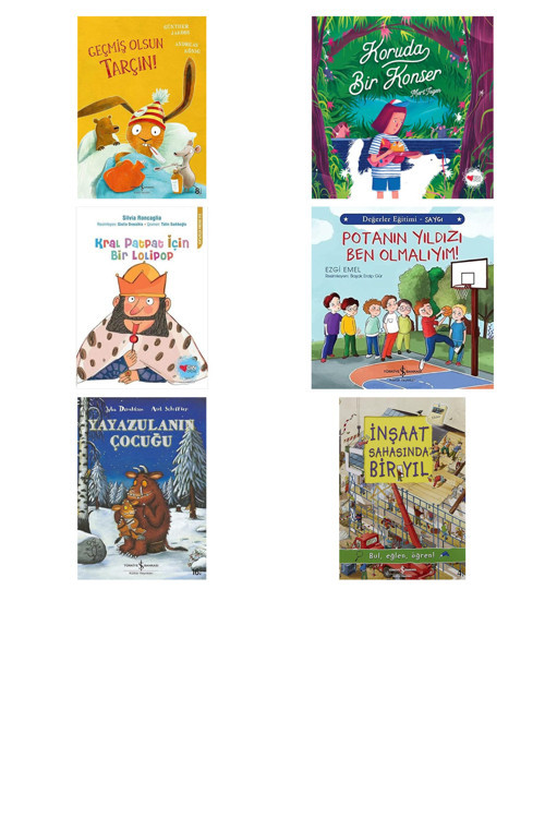 Geçmiş Olsun Tarçın ! + 5 Kitap (Set)