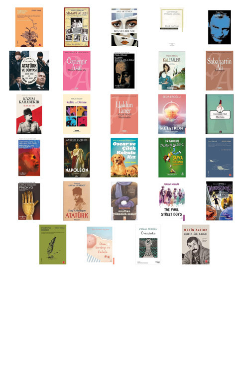 Bağbozumu Şarkıları: Altın Portakal Şiir Ödülü + 28 Kitap Daha (Set)