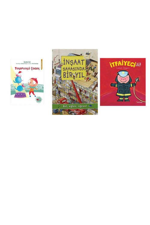 Tekerlekli Çocuk + 2 Kitap (Set)