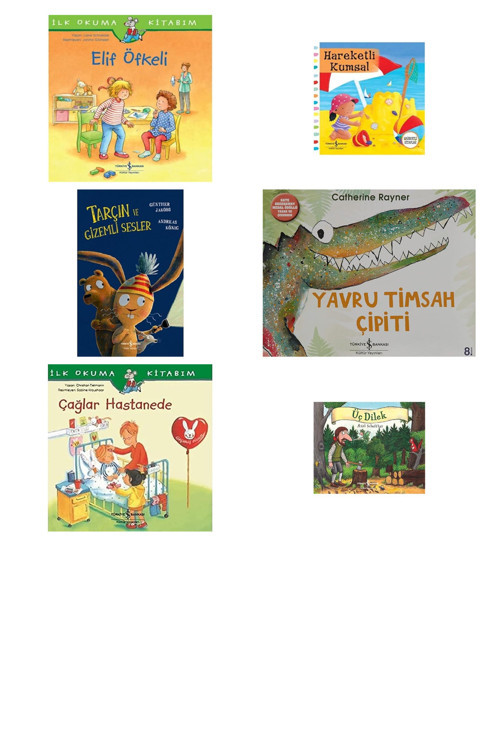 Elif Öfkeli - İlk Okuma Kitabım + 5 Kitap (Set)