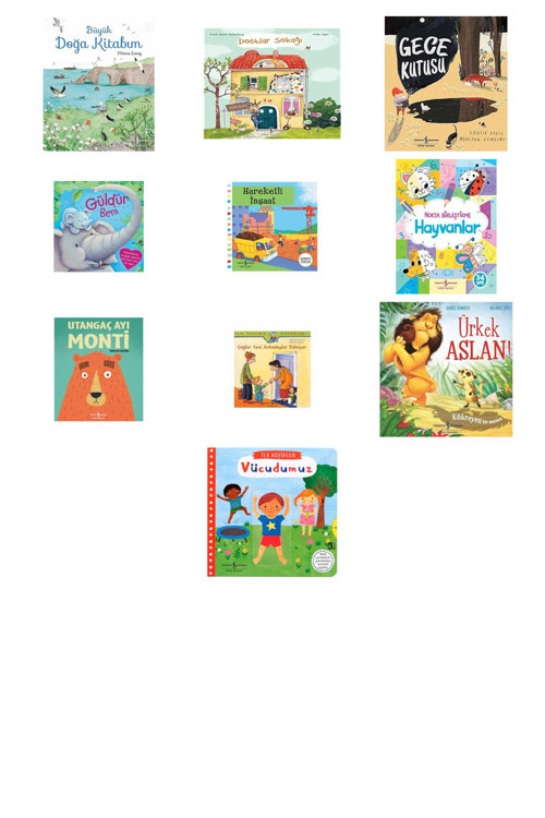 Büyük Doğa Kitabım + 9 Kitap (Set)