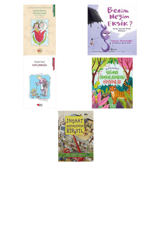 Andersen Masalları: Behçet Necatigil Çevirisiyle + 4 Kitap (Set)