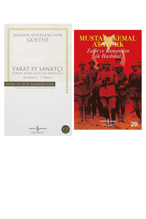 Yarat Ey Sanatçı: Şiirler, Roma Ağıtları, Akhilleus + 1 Kitap Daha (Set)