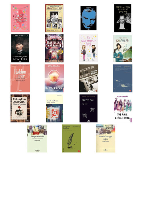 Alice Harikalar Diyarında + 18 Kitap Daha (Set)