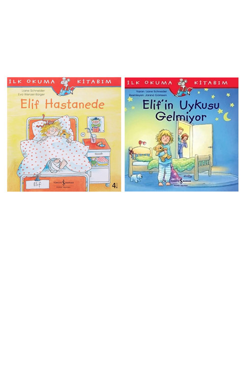 Elif Hastanede: İlk Okuma Kitabım + 1 Kitap (Set)