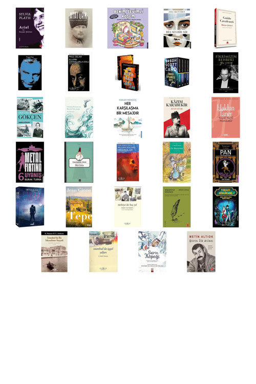 Ariel Ve Seçme Şiirler + 28 Kitap Daha (Set)