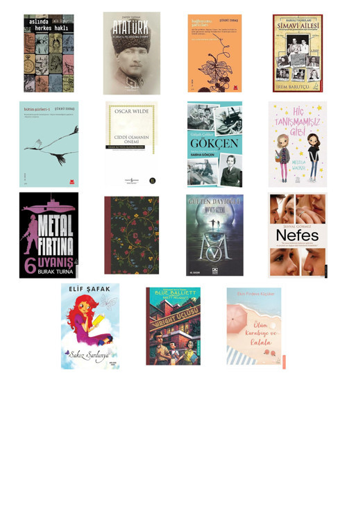 Aslında Herkes Haklı + 14 Kitap Daha (Set)