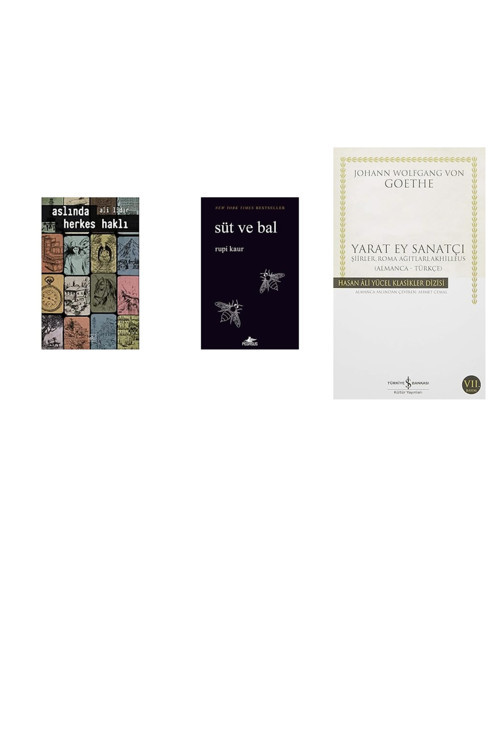 Aslında Herkes Haklı + 2 Kitap Daha (Set)
