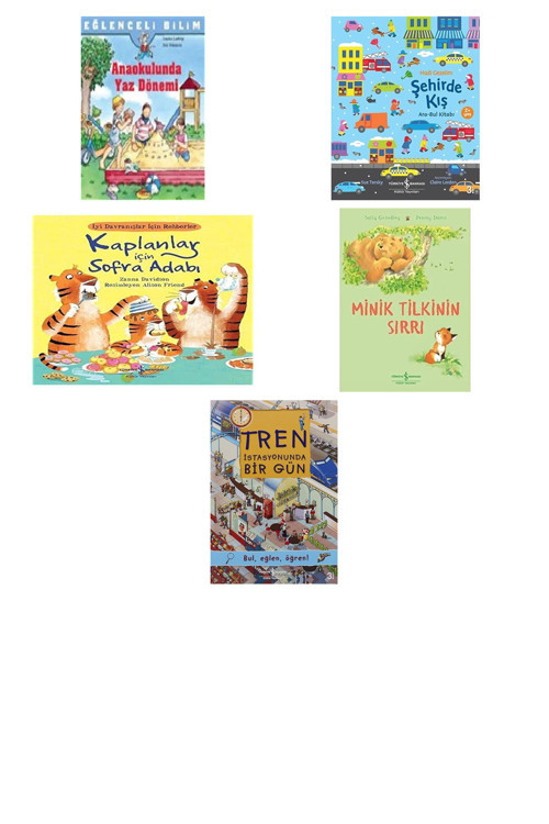Eğlenceli Bilim – Anaokulunda Yaz Dönemi + 4 Kitap (Set)