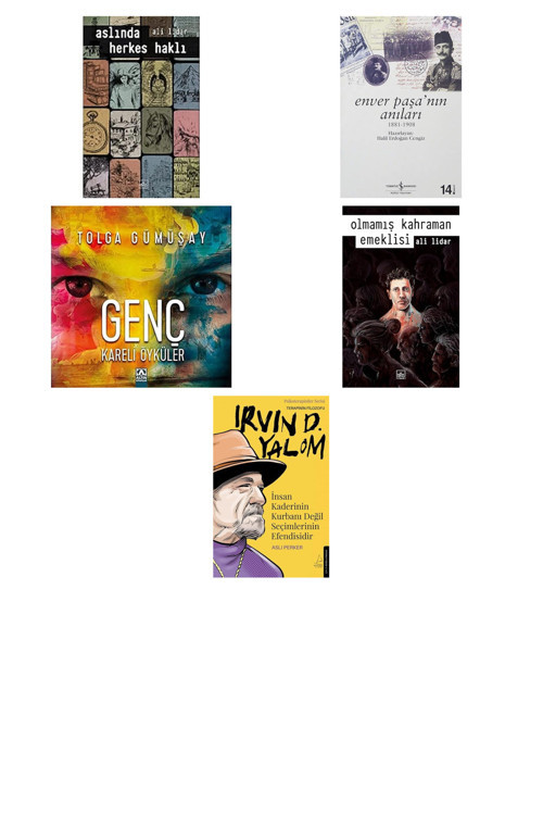 Aslında Herkes Haklı + 4 Kitap Daha (Set)