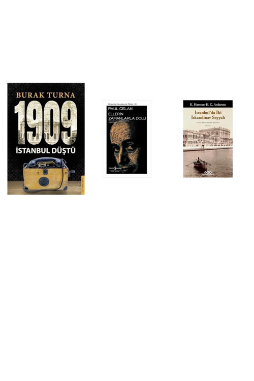 1909 İstanbul Düştü + 2 Kitap Daha (Set)