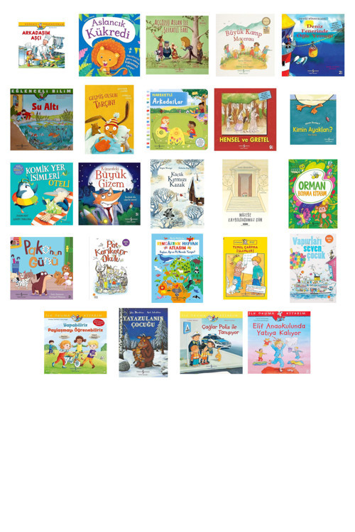 Arkadaşım Aşçı: Dünyayı Öğreniyorum + 23 Kitap (Set)