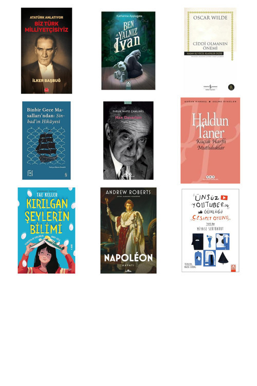 Atatürk Anlatıyor - Biz Türk Milliyetçisiyiz + 8 Kitap Daha (Set)