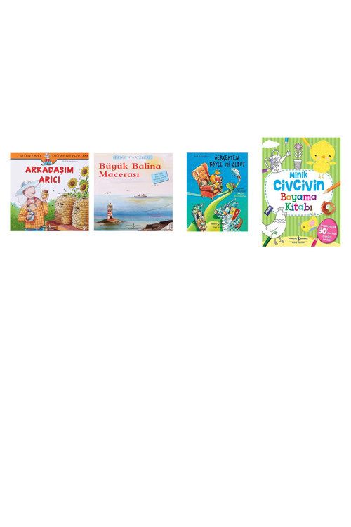Arkadaşım Arıcı + 3 Kitap (Set)