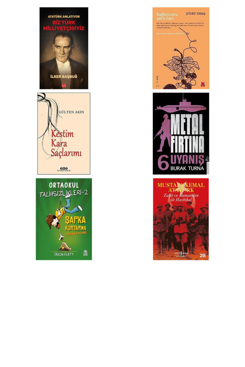 Atatürk Anlatıyor - Biz Türk Milliyetçisiyiz + 5 Kitap Daha (Set)