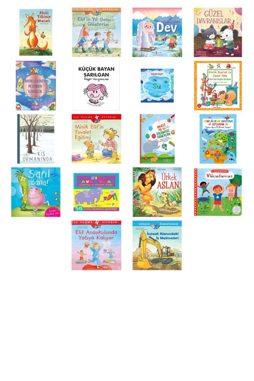 Akıllı Tilkinin Masalı + 17 Kitap (Set)