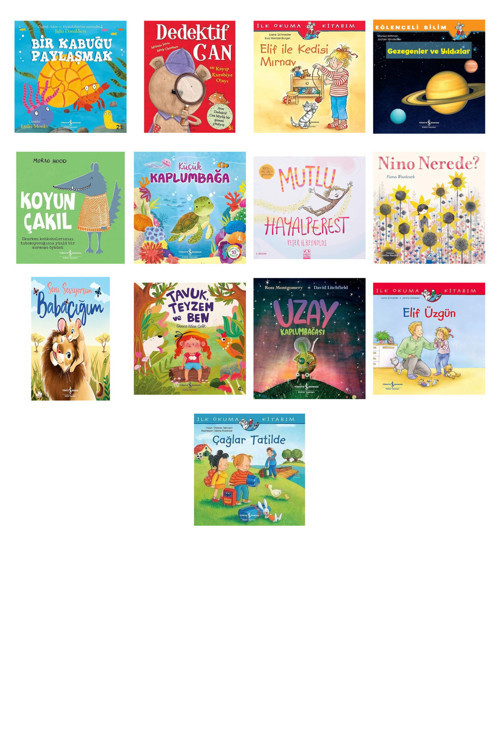 Bir Kabuğu Paylaşmak + 12 Kitap (Set)