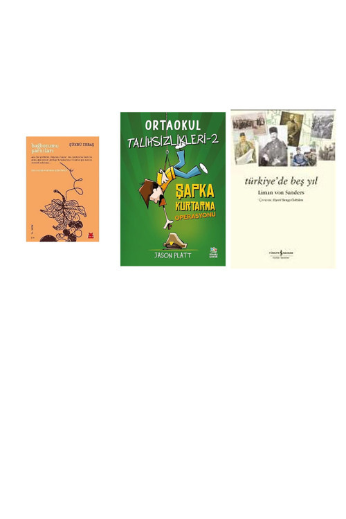 Bağbozumu Şarkıları: Altın Portakal Şiir Ödülü + 2 Kitap Daha (Set)