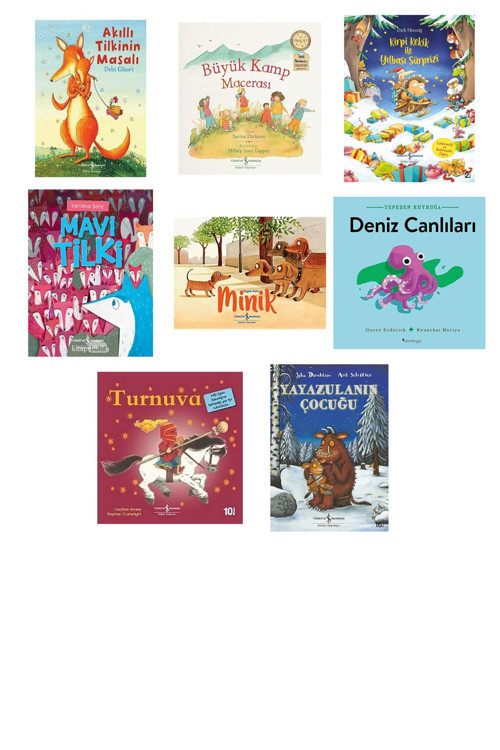 Akıllı Tilkinin Masalı + 7 Kitap (Set)