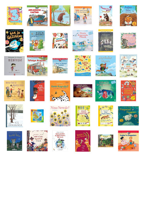 3 Yaş İçin Öyküler + 35 Kitap (Set)