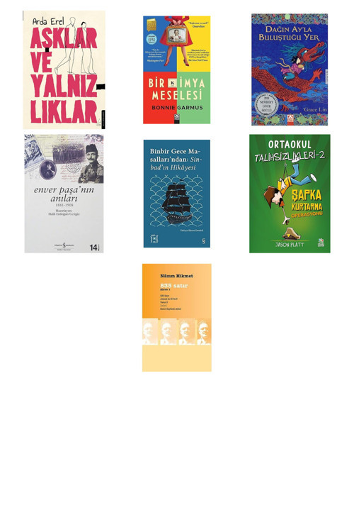 Aşklar Ve Yalnızlıklar + 6 Kitap Daha (Set)