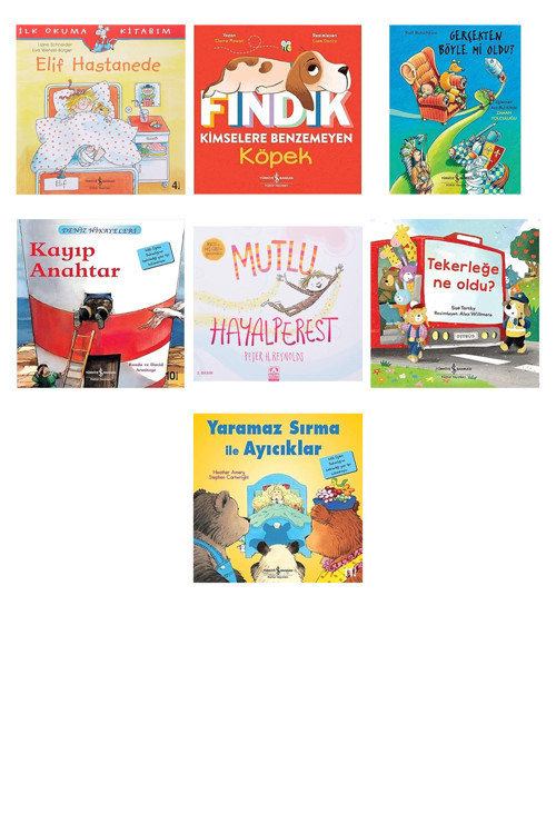 Elif Hastanede: İlk Okuma Kitabım + 6 Kitap (Set)