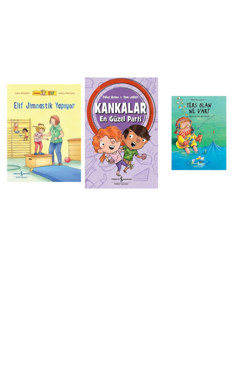 Arkadaşım Elif - Elif Jimnastik Yapıyor + 2 Kitap (Set)