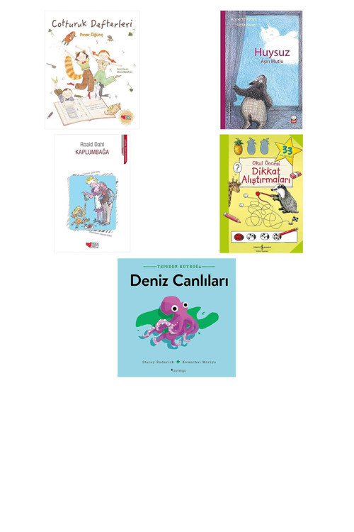 Cotturuk Defterleri + 4 Kitap (Set)