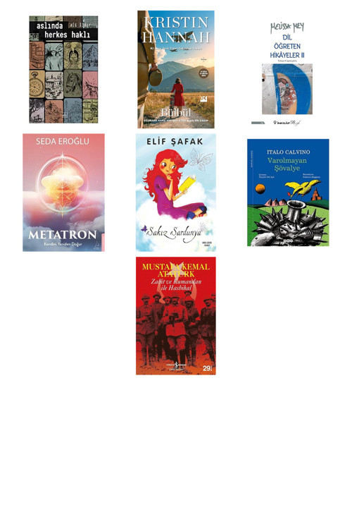 Aslında Herkes Haklı + 6 Kitap Daha (Set)