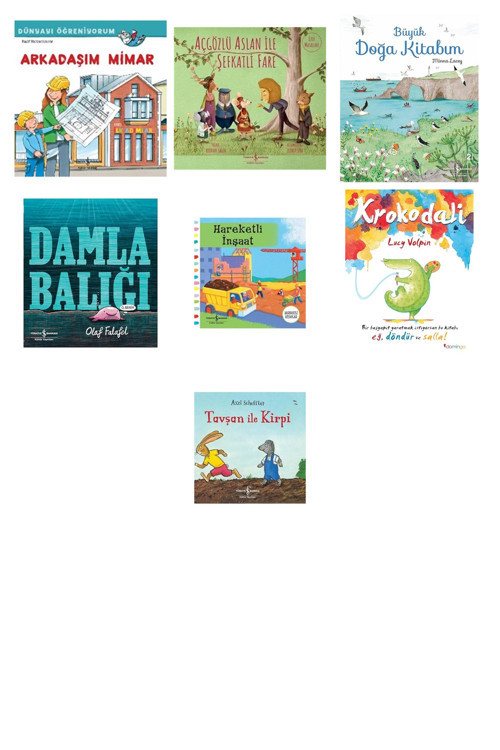 Arkadaşım Mimar - Dünyayı Öğreniyorum + 6 Kitap (Set)