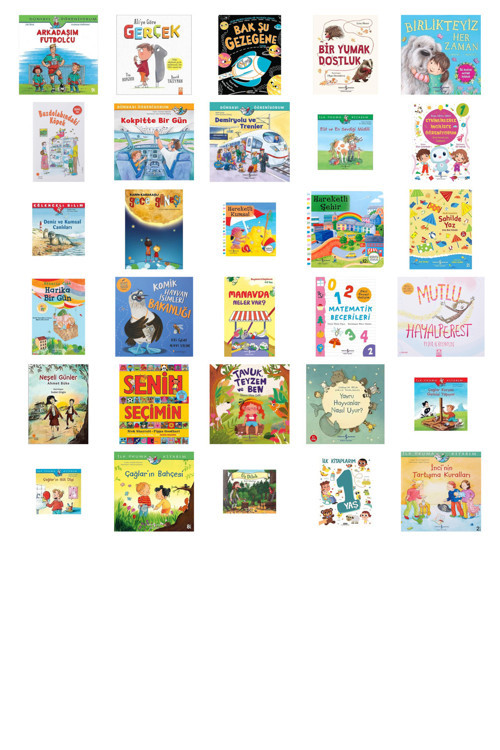 Arkadaşım Futbolcu + 29 Kitap (Set)