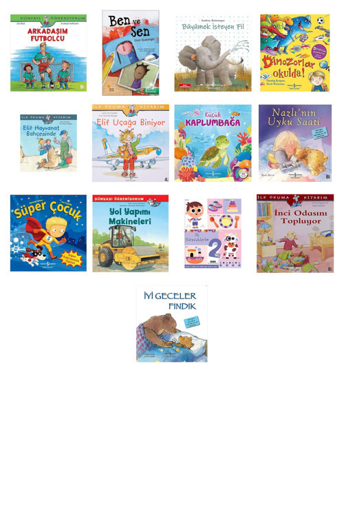 Arkadaşım Futbolcu + 12 Kitap (Set)