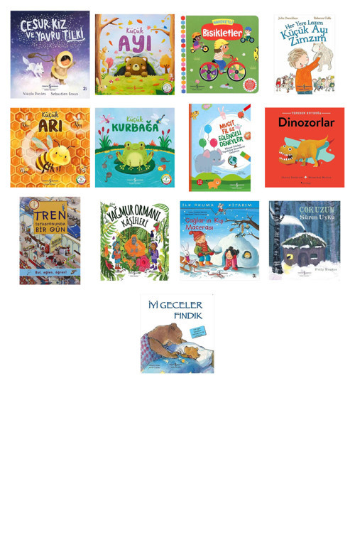 Cesur Kız Ve Yavru Tilki + 12 Kitap (Set)