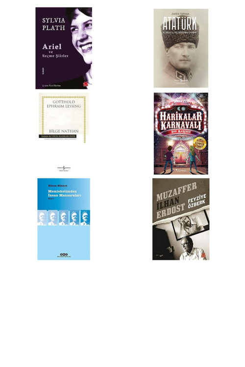 Ariel Ve Seçme Şiirler + 5 Kitap Daha (Set)